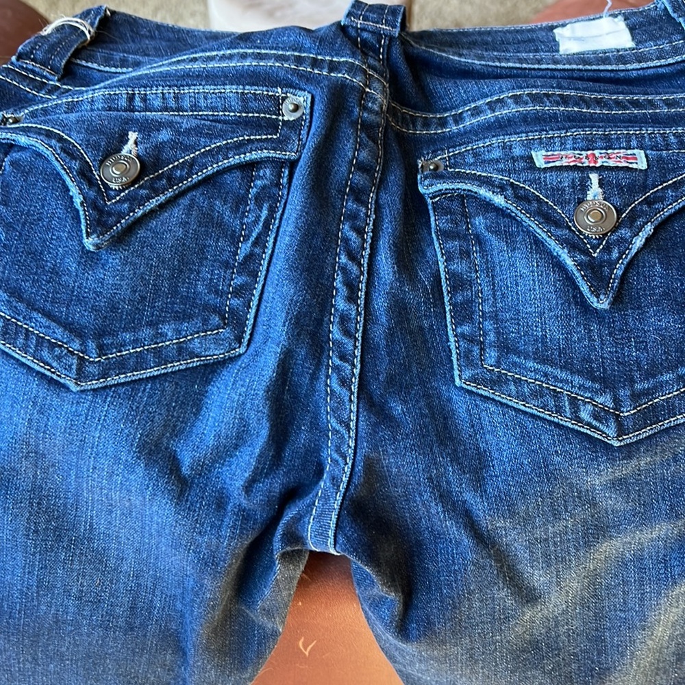 HUDSON PETITE SIGNATURE BOOT CUT JEANS Size 28 Pre-owned - Picture 4 of 7